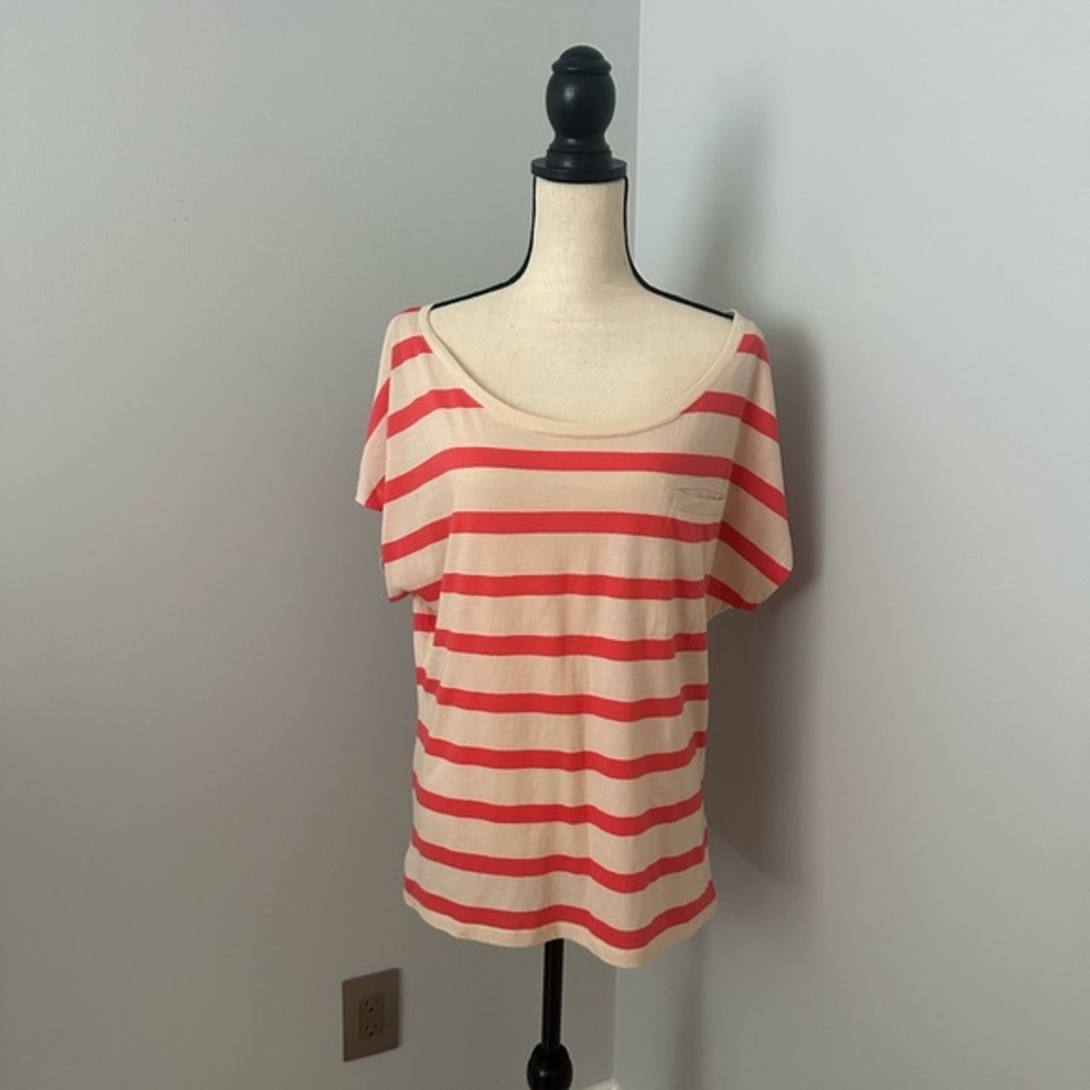 FRENCH CONNECTION WOMENS STRIPED TOP